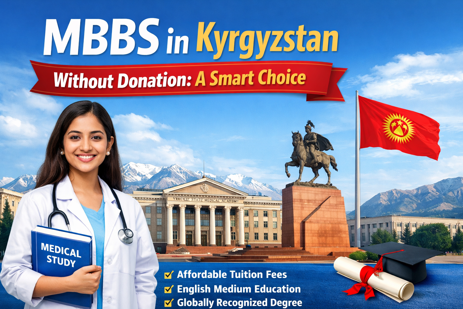 MBBS in Kyrgyzstan Without Donation: A Smart Choice